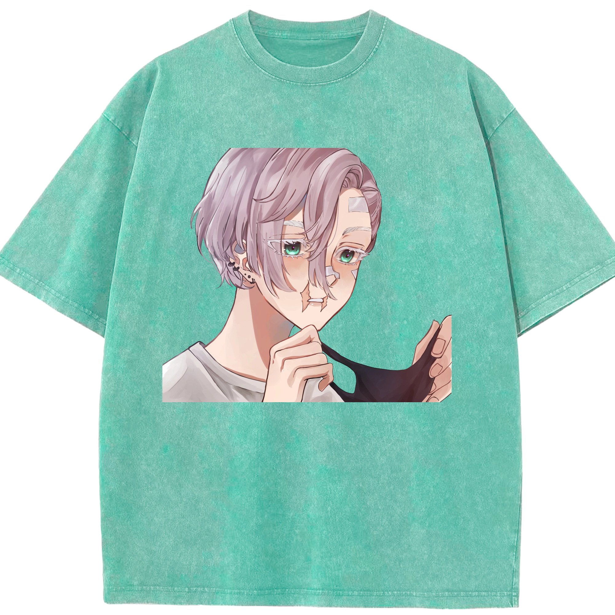 （画像用） 東京リベンジャーズ Tokyo Revengers 綿100% ヴィンテージ風 半袖Tシャツ（フロントプリント）